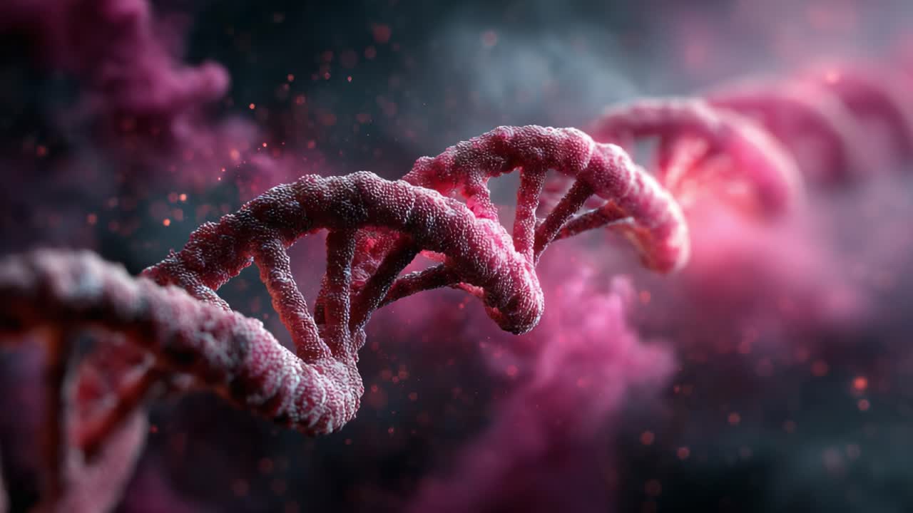 Exploring the Fascinating Structure of DNA: A Close-Up View of the Double Helix and Its Molecular Composition