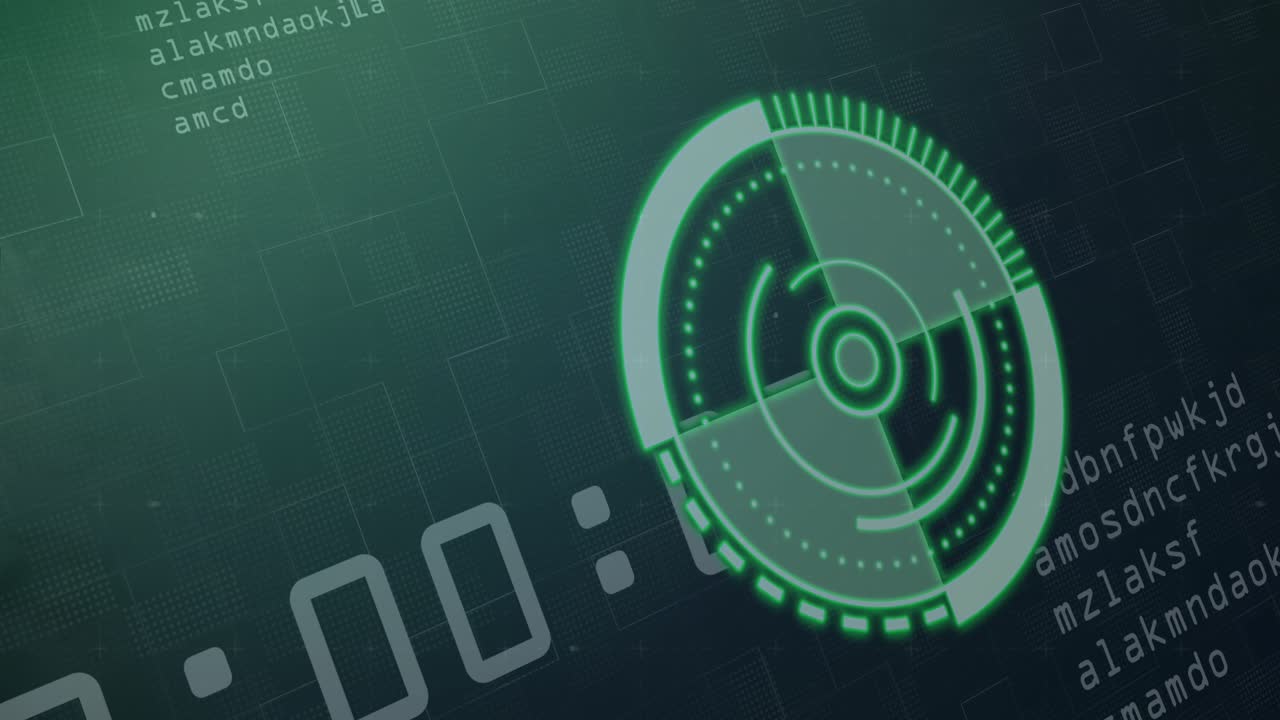 Animation of scopes scanning and data processing