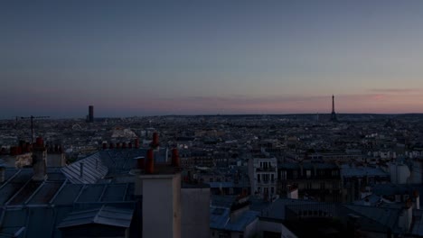 paris sunset view 00