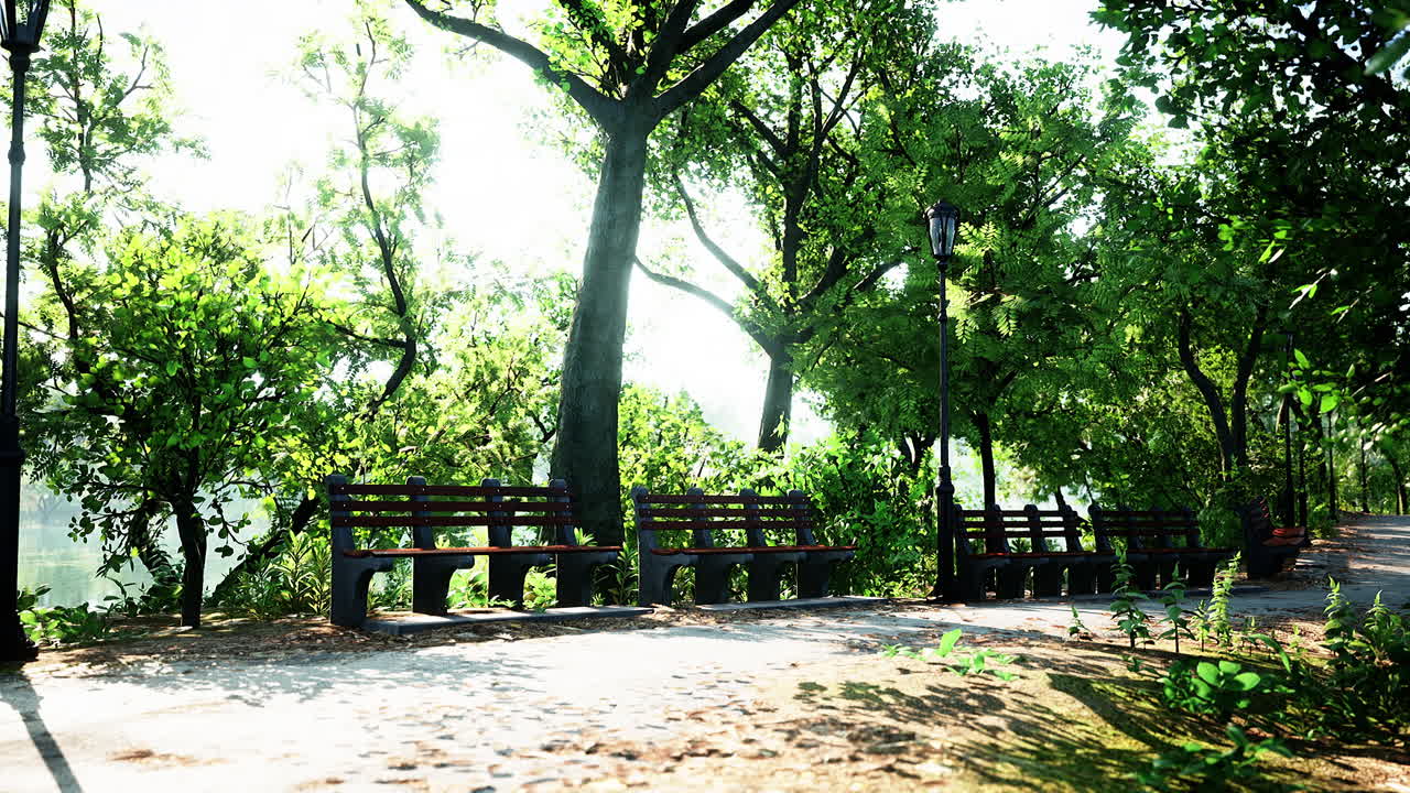 공원 구역의 경로