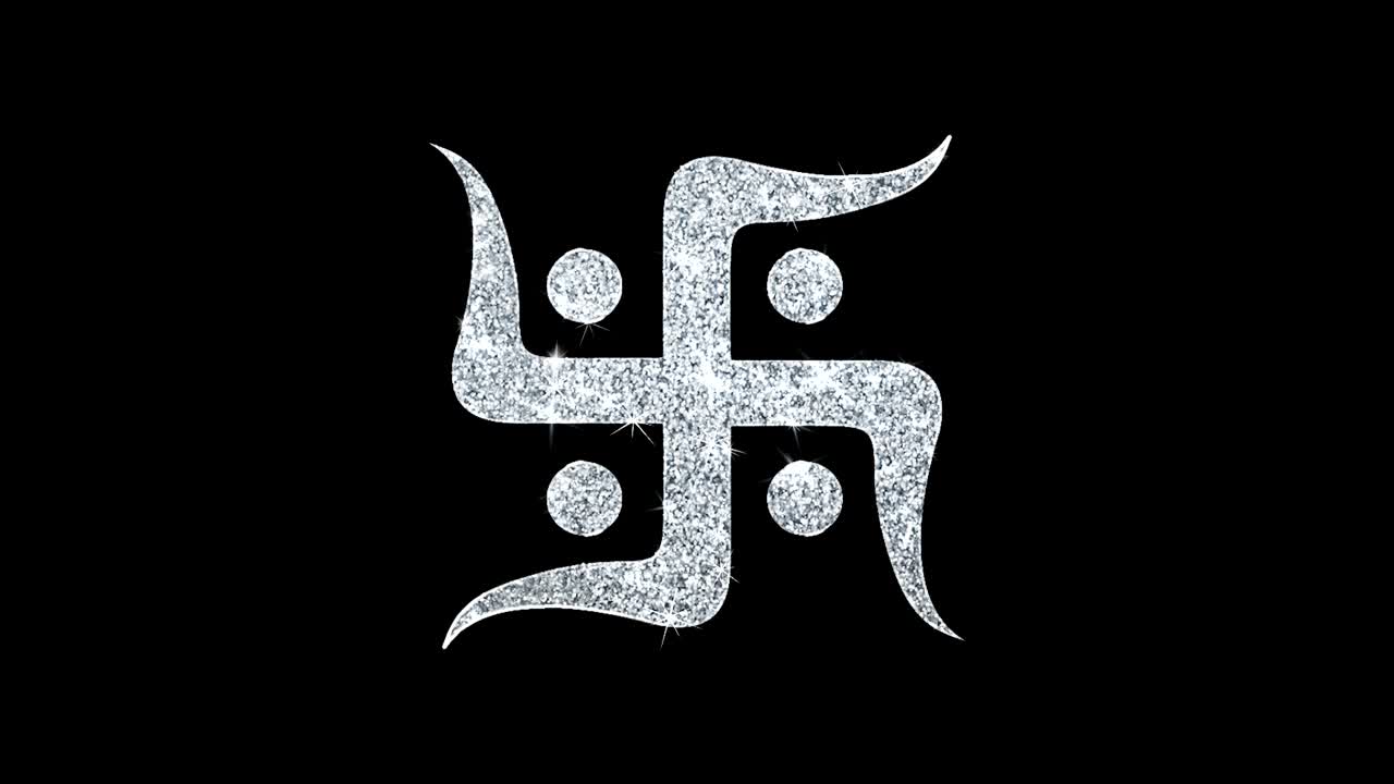 힌두 스바스티카 기호 애니메이션