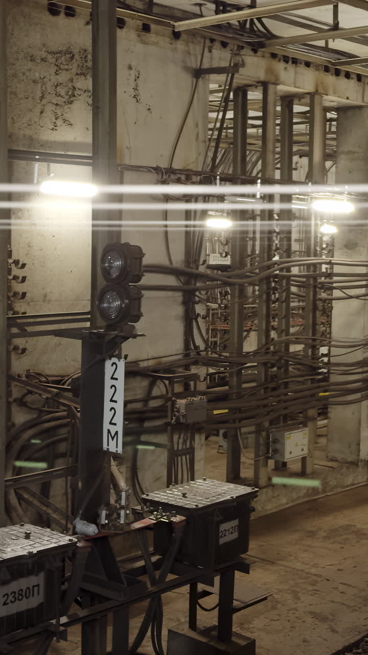 Subway Electrical Control Room