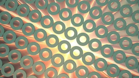 cuadrícula abstracta de fondo geométrico intermitente