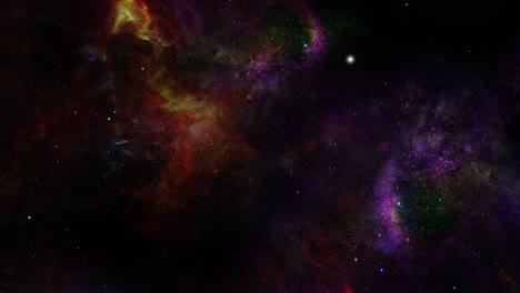 un universo infinito con estrellas y nebulosas en el espacio exterior