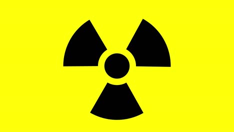 nuclear symbol flashing icon loop