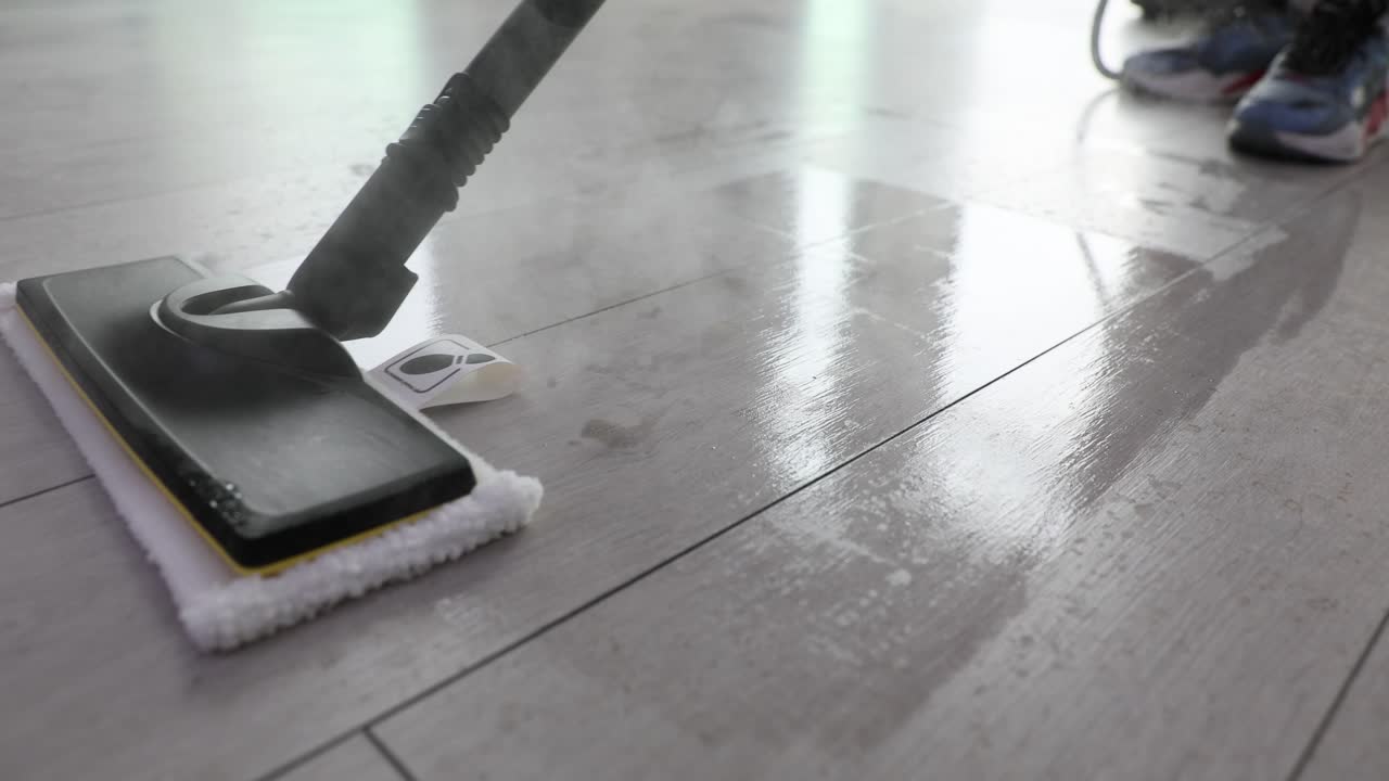 Steam Mop Cleaning Hardwood Floors