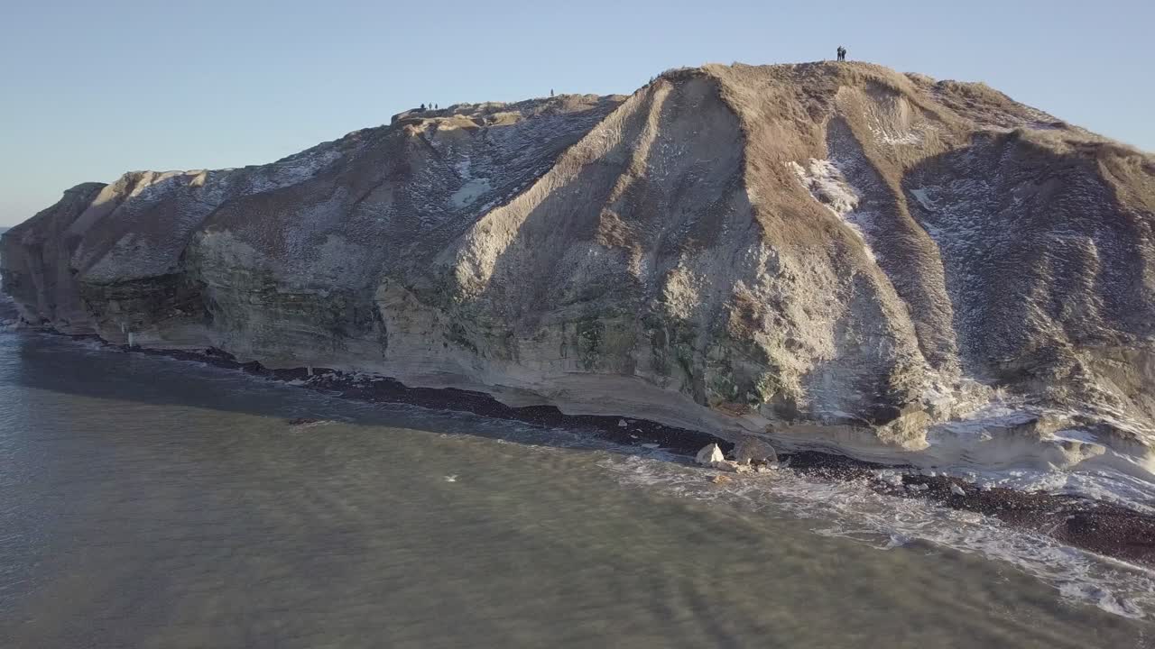 Drone View of Buljberg in North Jutland, Denmark