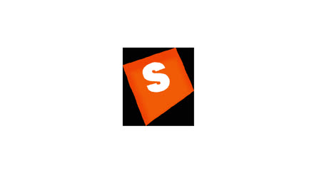 orange logo with the letter s