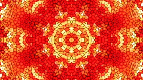 bright abstract light governing full color, kaleidoscope, black background