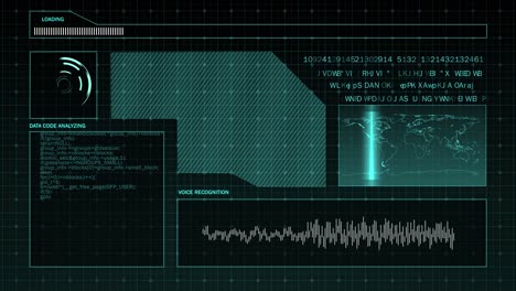 Hellblauer-Benutzeroberflächenbildschirm,-Datenanalyse,-Abstrakter-Hintergrund