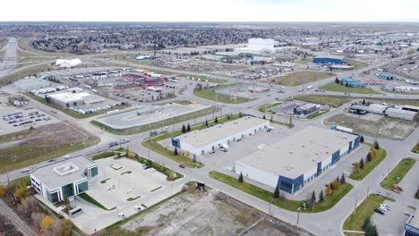 business offices located in the calgary industrial area