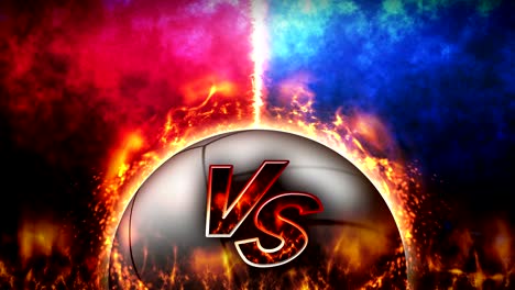 sports fight backgrounds, volleyball, loop animation,