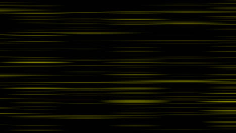 looping animation of black and yellow horizontal lines oscillating