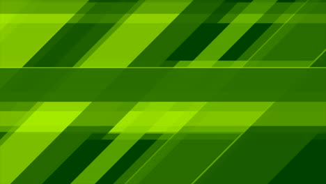 bright green tech abstract geometric video animation