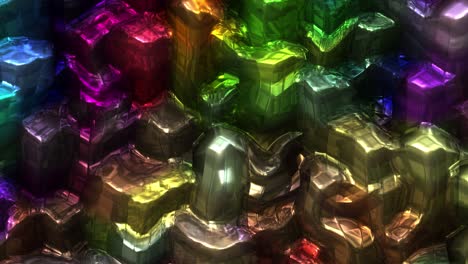 la animación abstracta, el fondo líquido, la hermosa película de pintura digital, la película de fondo abstracto, el video de stock de animación de kaleidoscopio.