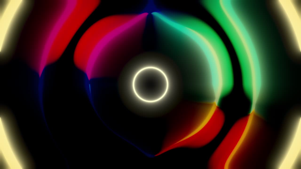 interminables formas abstractas vj visuales para los festivales