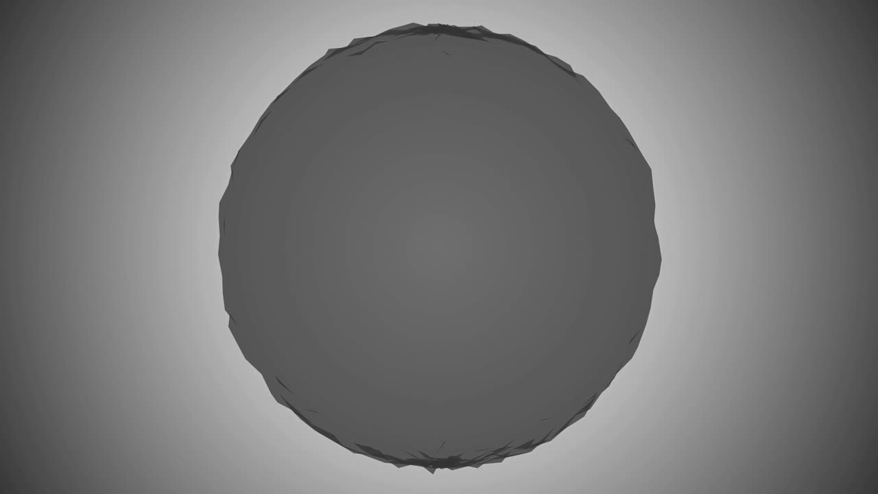 abstracto esfera de bola 3d movimiento fondo negro