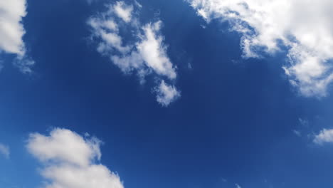 fluffy white clouds building in the sky. quick motion time lapse of the summer season bright sky backdrop with beautiful clouds.