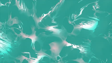 arte fluido abstracto teal
