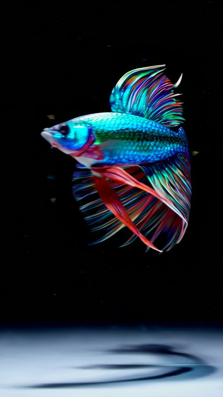 Colorful Betta Fish