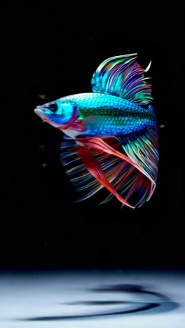 colorful betta fish