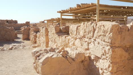 Ruinas-De-Masada-De-La-Antigua-Fortaleza-En-El-Desierto-De-Judea-Del-Sur-De-Israel