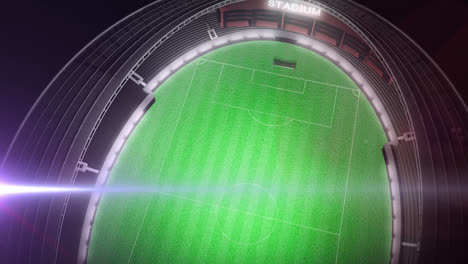 Animation-Des-Stadiontextes-Im-Stadion-Auf-Schwarzem-Hintergrund