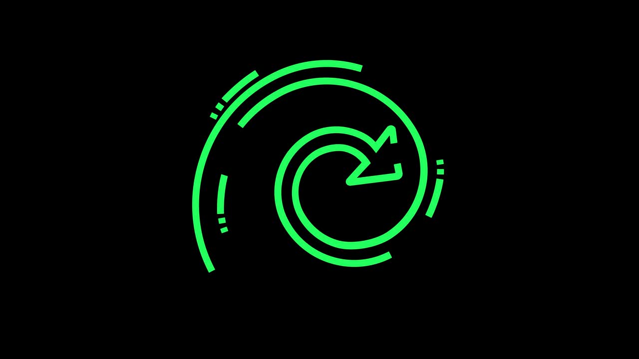 4K video model stroboscopic and hypnotic effect, in 16: 9 video format.