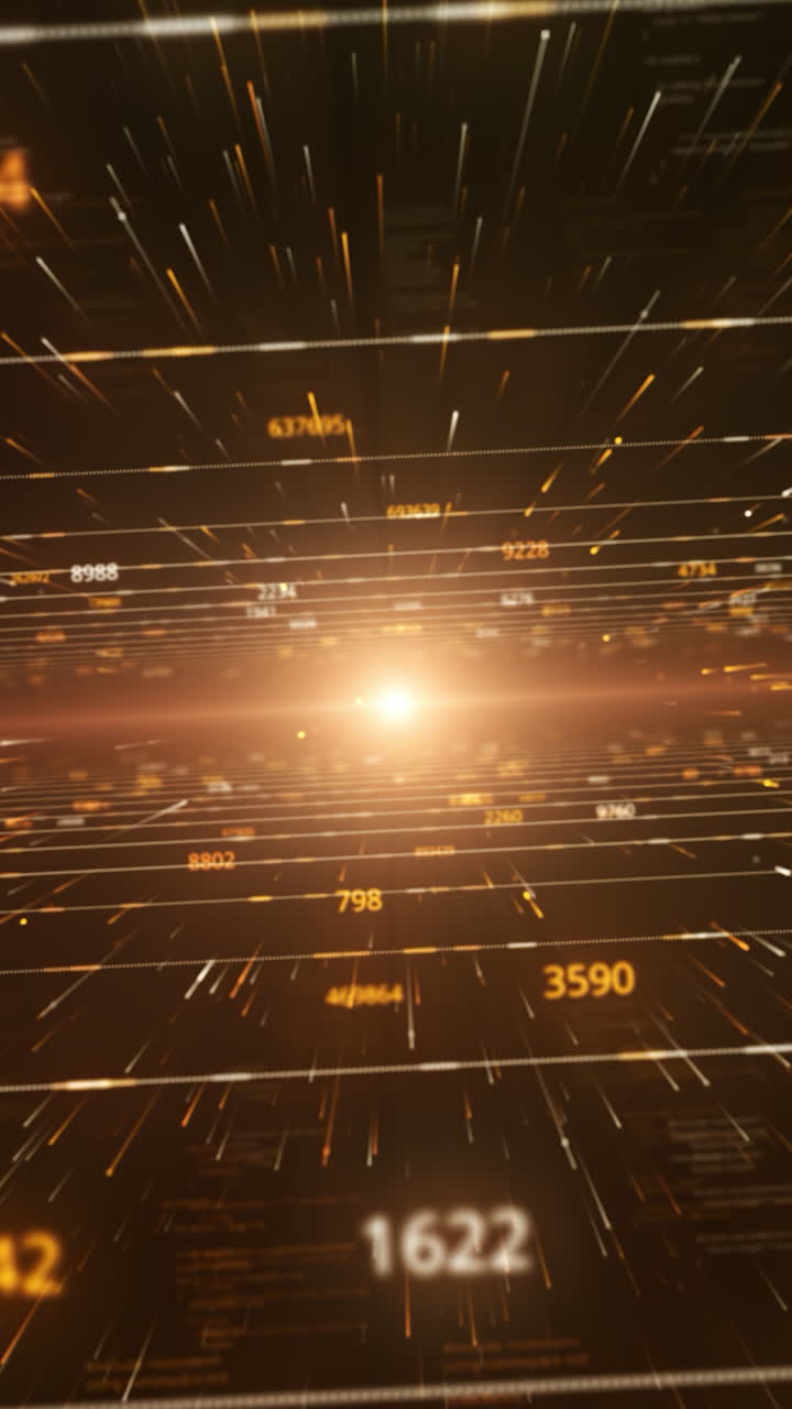 디지털 데이터 스트림 배경