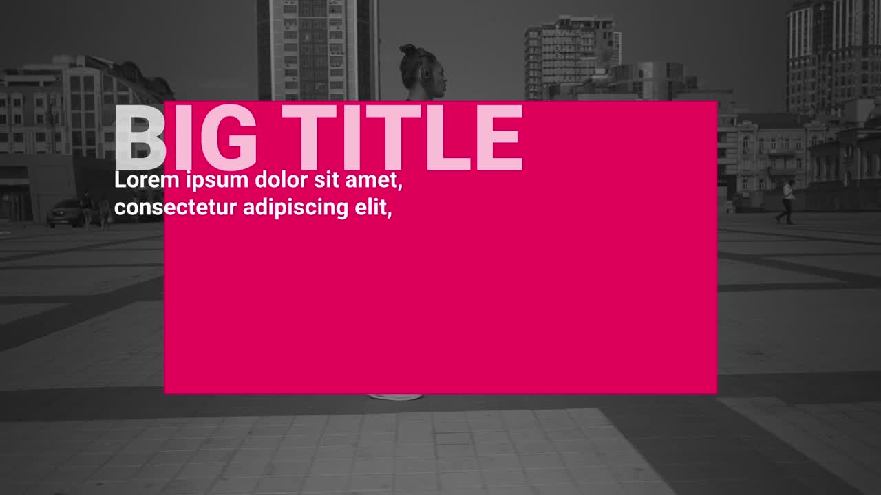 Big Title - Video Template