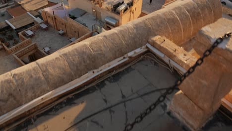 mardin old town cityscape at sunset, eastern turkey