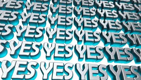yes 3d text floating on the screen. animation for yours presentation.