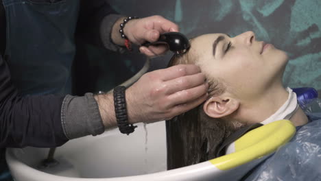 peluquero cortando el cabello
