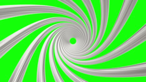 el fondo del vórtice giratorio es una espiral 3d giratoria.