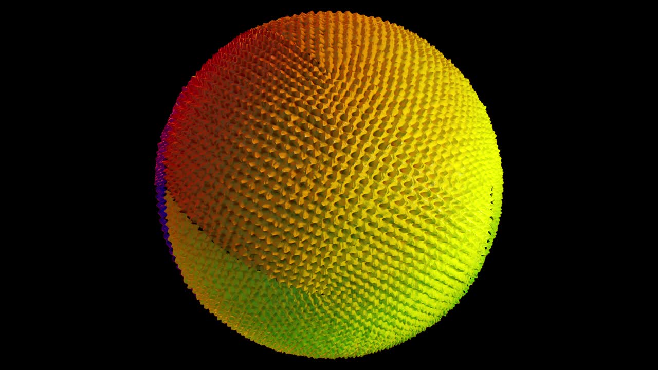 esfera colorida con gradiente