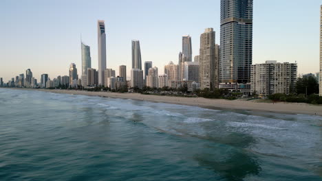 Drone-Aéreo-Costa-Dorada-Australia