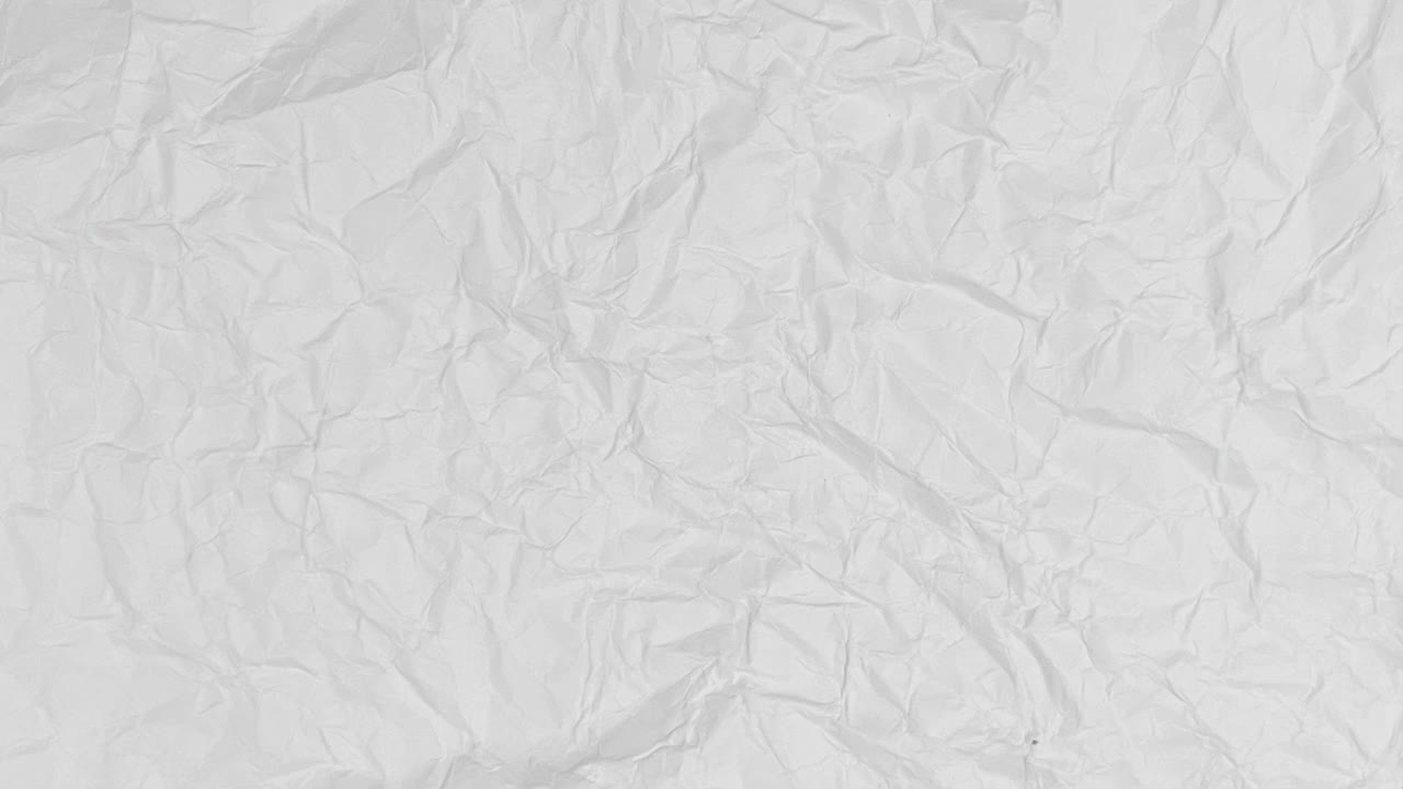 Transizione a strappo di carta stropicciata con schermo verde.