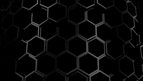 el fondo de los hexágonos