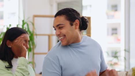 Love,-dance-and-couple-in-lounge