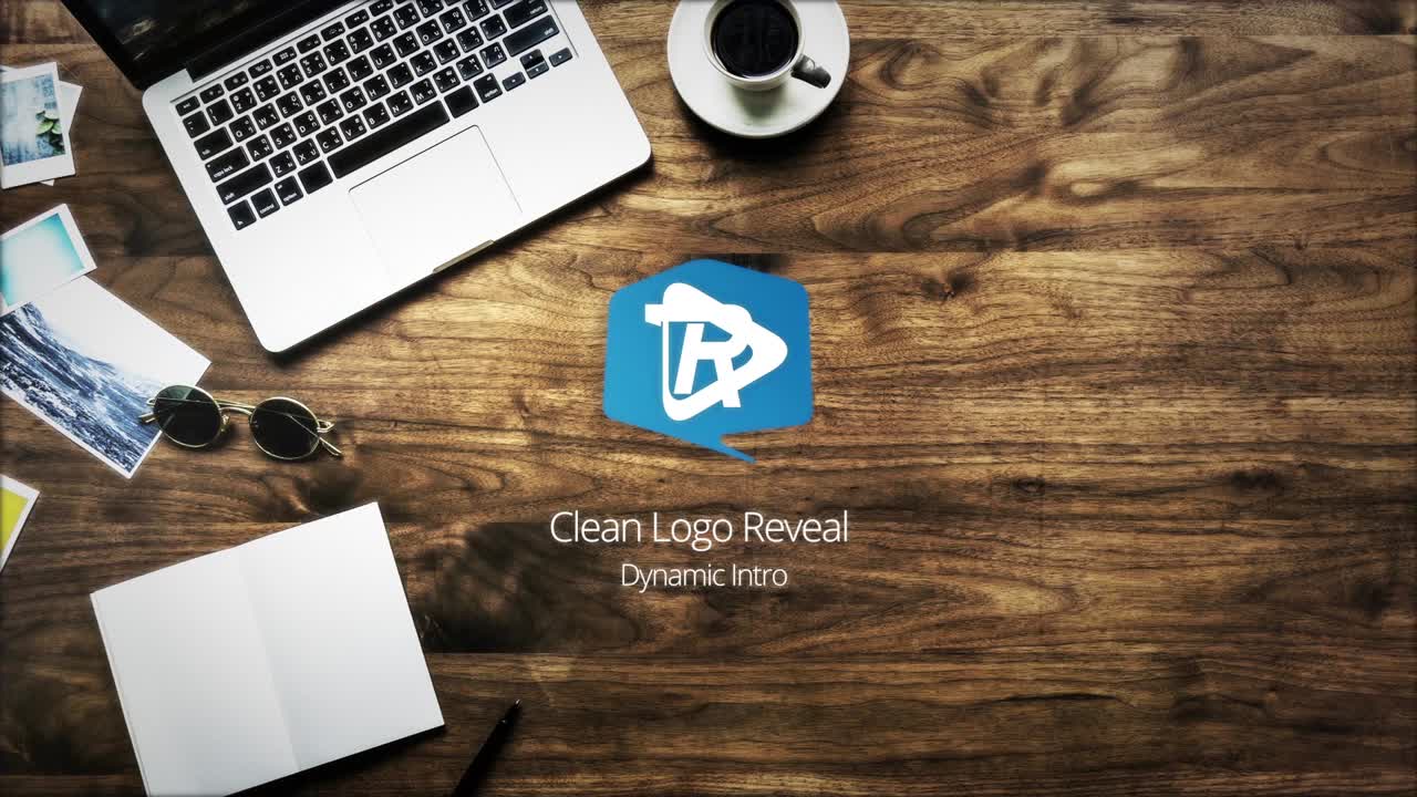 Clean Logo Reveal Dynamic Intro