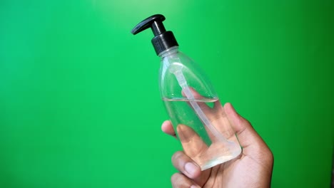 hand sanitizer bottle