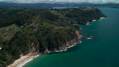 rocky shorelines with emerald green waters