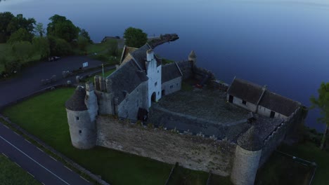 castillo de parke, dromahair, leitrim, irlanda, junio de 2021