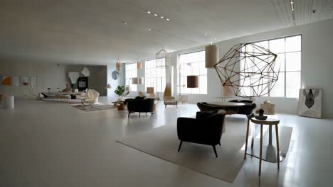 modern design showroom interior