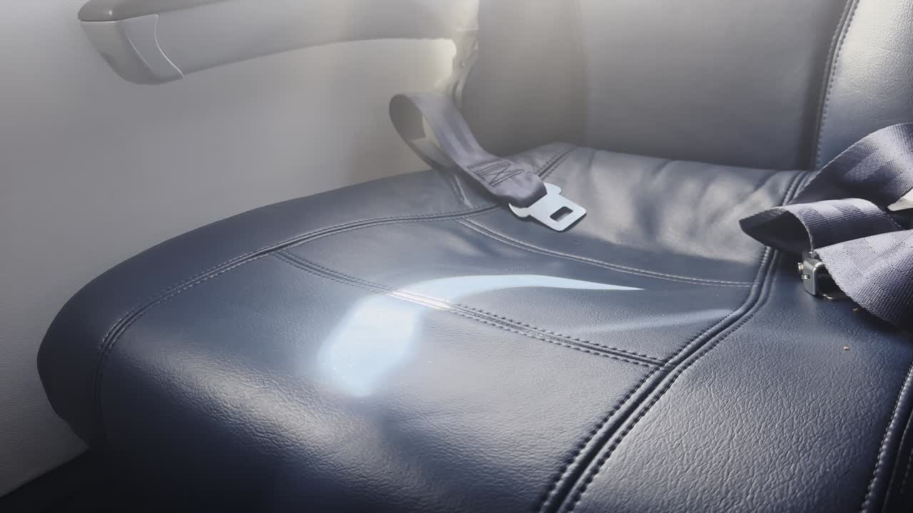 asiento vacio en un vuelo