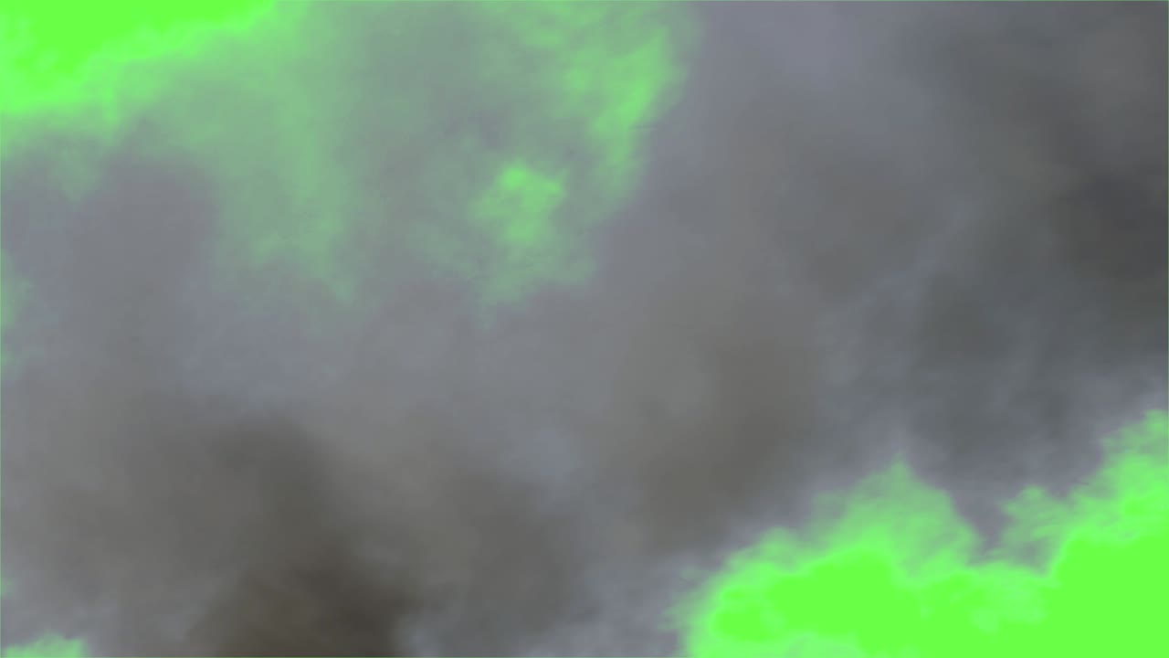efectos especiales de humo, pantalla verde