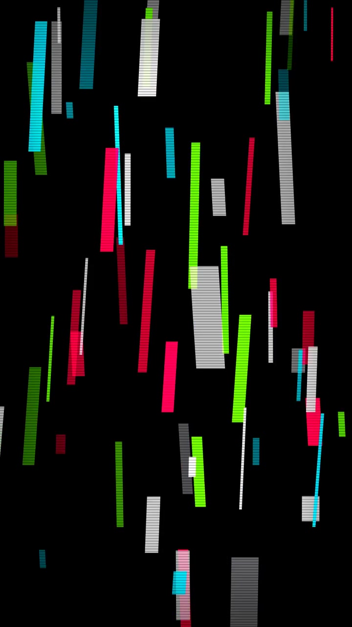 Abstract Motion Graphics with Shifting Horizontal and Vertical Lines