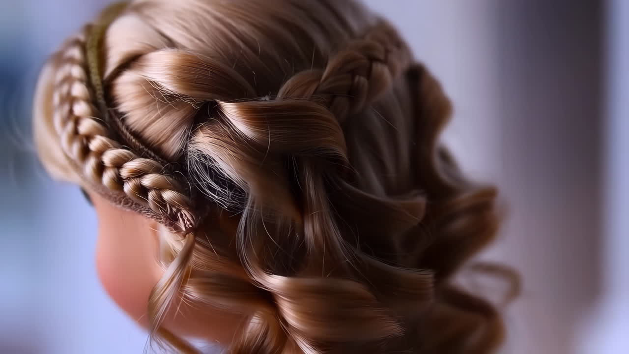 Elegant Braided Hairstyle
