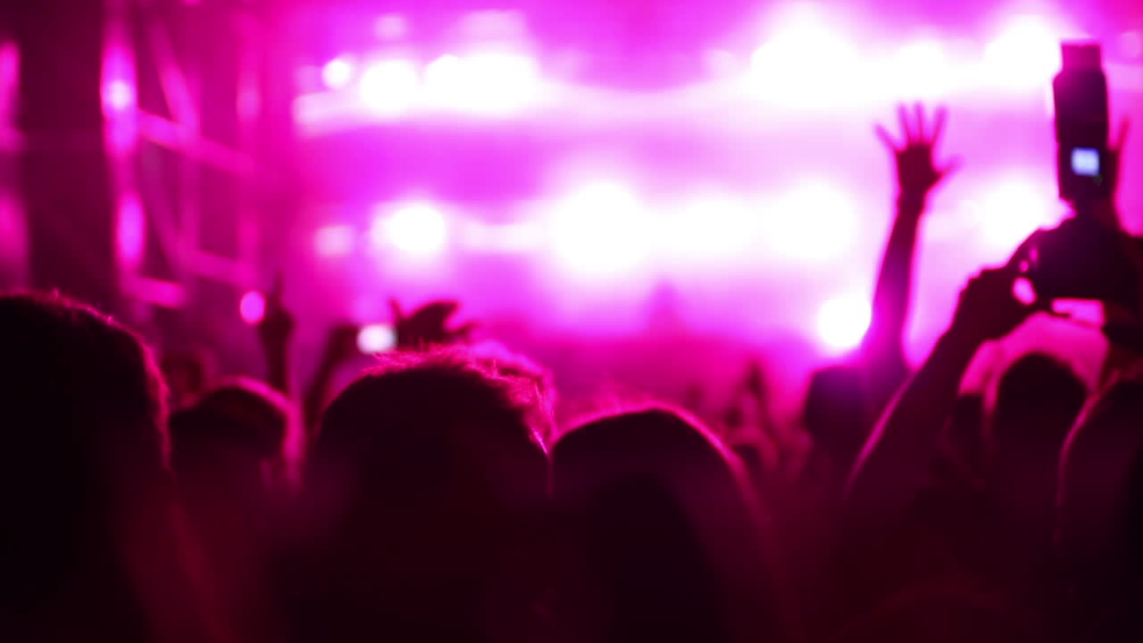 Premium stock video - Upbeat festival scene