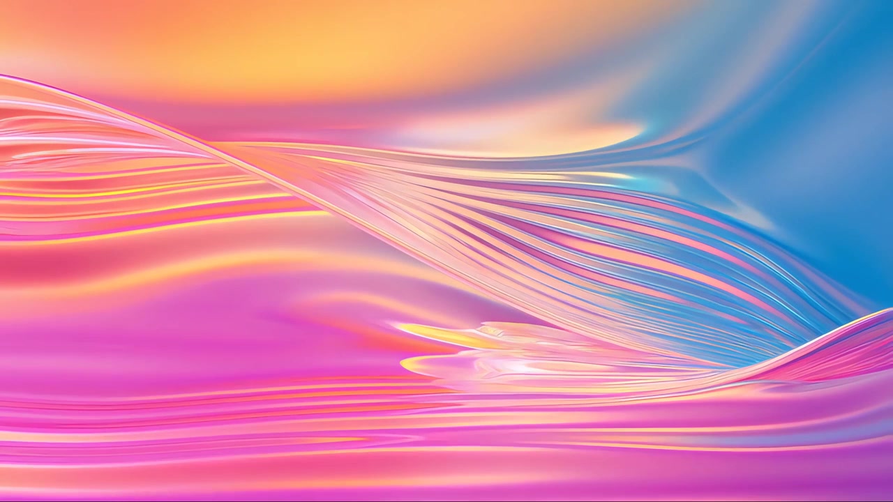 Abstract Fluid Motion Background 4K